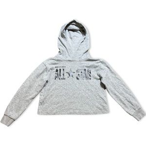 Girl’s Converse Cropped Hoodie Size Medium